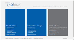 Desktop Screenshot of medicart.ch